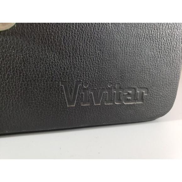 Vintage Vivitar Hard Case 9"x8"x2.5" Lined with Red Corduroy with Clasp - Picture 8 of 8